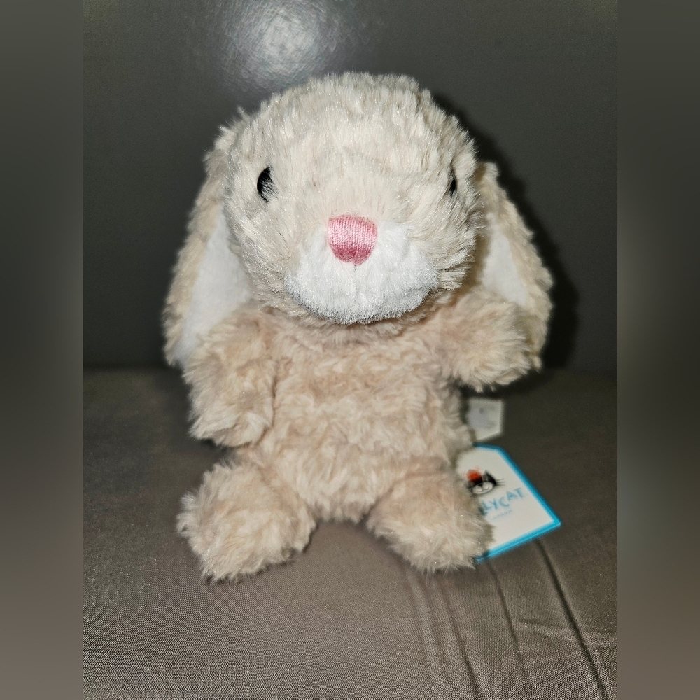 Jellycat BEIGE YUMMY BUNNY New BNWT Soft Plush Toy Baby Cute Stuffed Animal